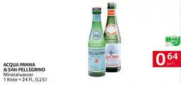 Transgourmet Acqua Panna & San Pellegrino Mineralwasser Angebot