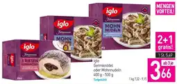 Sutterlüty Iglo Germknödel oder Mohnnudeln Angebot