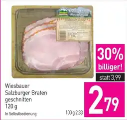 Sutterlüty Wiesbauer Salzburger Braten geschnitten Angebot