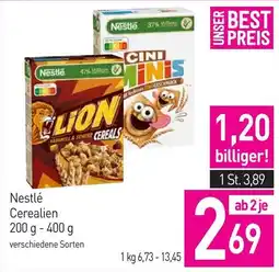Sutterlüty Nestlé Cerealien Angebot