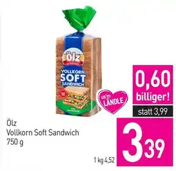 Sutterlüty Ölz Vollkorn Soft Sandwich Angebot