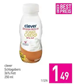 Sutterlüty clever Schlagobers Angebot