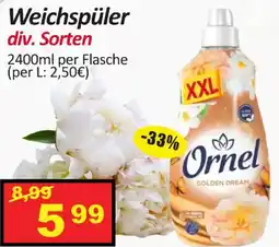 Wurstico Weichspüler Ornel Angebot