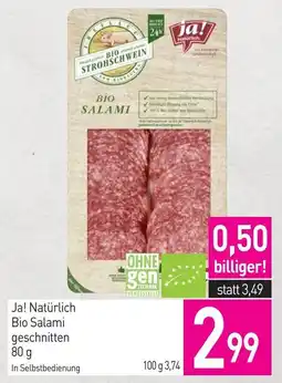 Sutterlüty Ja! Natürlich Bio Salami Angebot
