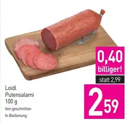 Sutterlüty Loidl Putensalami Angebot