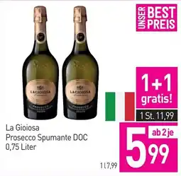 Sutterlüty La Gioiosa Prosecco Spumante DOC Angebot