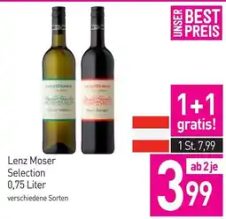 Sutterlüty Lenz Moser Selection Angebot