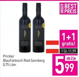 Sutterlüty Prickler Blaufränkisch Ried Sonnberg Angebot