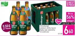 Sutterlüty Fohrenburger Jubiläum, Stiftle, Saurer Radler oder alkoholfrei Angebot