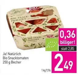 Sutterlüty Ja! Natürlich Bio Snacktomaten Angebot