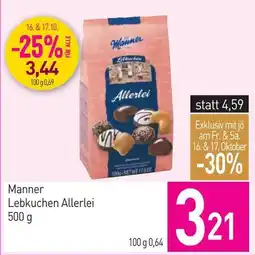 Sutterlüty Manner Lebkuchen Allerlei Angebot