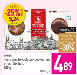 Sutterlüty Weiss Feine weiche Oblaten-Lebkuchen Angebot