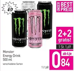 Sutterlüty Monster Energy Drink Angebot