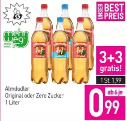Sutterlüty Almdudler Original oder Zero Zucker Angebot