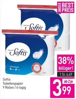 Sutterlüty Softis Toilettenpapier Angebot