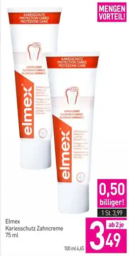 Sutterlüty Elmex Kariesschutz Zahncreme Angebot