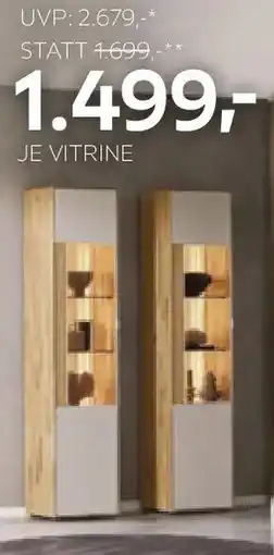 XXXLutz Vitrine Angebot