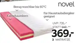 XXXLutz novel Matratze Angebot