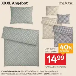 XXXLutz esposa Flanell-Bettwäsche Angebot