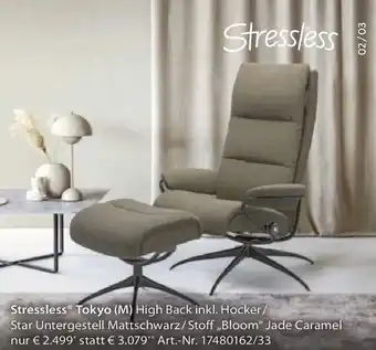 Stressless Tokyo (M) High Back inkl. Hocker