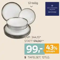 XXXLutz SELTMANN WEIDEN Tafelset, 12tlg. Angebot