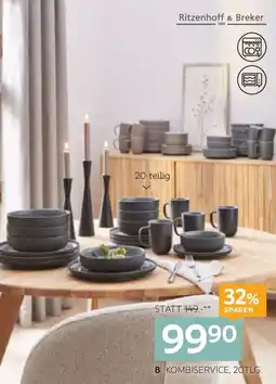 XXXLutz Ritzenhoff & Breker Kombiservice Angebot
