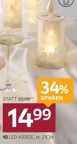 XXXLutz Leonardo Led-kerze Angebot