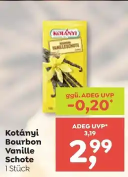 ADEG Kotányi Bourbon Vanille Schote Angebot