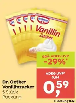 ADEG Dr. Oetker Vanillinzucker Angebot
