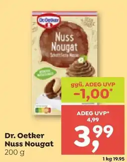ADEG Dr. Oetker Nuss Nougat Angebot