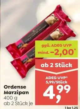 ADEG Ordense Marzipan Angebot