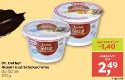 ADEG Dr. Oetker Glasur und Schokocreme Angebot