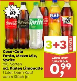 ADEG Coca-Cola, Fanta, Mezzo Mix, Sprite, Kinley Limonade Angebot