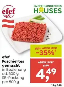 ADEG efef Faschiertes gemischt Angebot