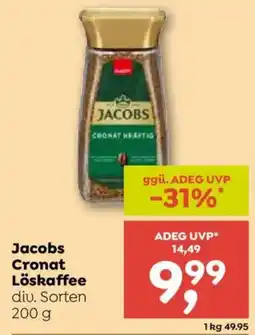 ADEG Jacobs Cronat Löskaffee Angebot