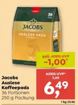 ADEG Jacobs Auslese Kaffeepads Angebot