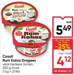 Maximarkt Casali Rum Kokos Dragees Angebot