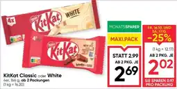 Maximarkt KitKat Classic oder White Angebot