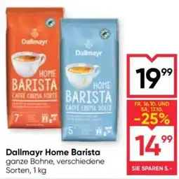 Maximarkt Dallmayr Home Barista Angebot