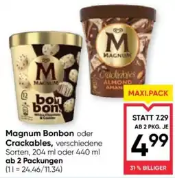 Maximarkt Magnum Bonbon oder Crackables Angebot