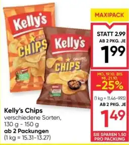 Maximarkt Kelly's Chips Angebot
