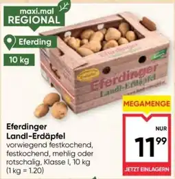 Maximarkt Eferdinger Landl-Erdäpfel Angebot
