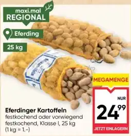 Maximarkt Eferdinger Kartoffeln Angebot