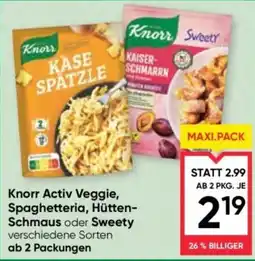 Maximarkt Knorr Spätzle Angebot
