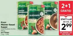Maximarkt Knorr Meister Kessel Suppe Angebot