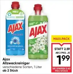Maximarkt Ajax Allzweckreiniger Angebot