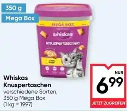 Maximarkt Whiskas Knuspertaschen Angebot