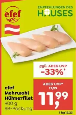 ADEG efef Mehrwohl Hühnerfilet Angebot