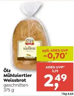 ADEG Ölz Mühlviertler Weissbrot Angebot