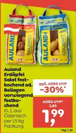ADEG Auland Erdäpfel Salat festkochend Angebot